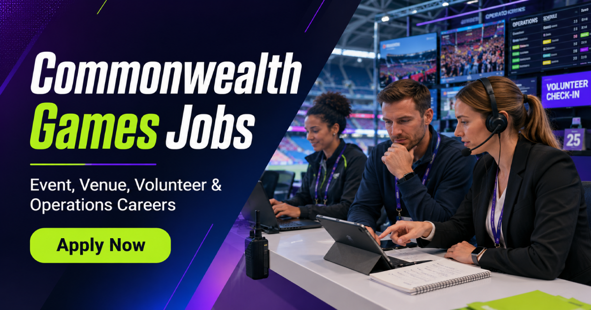 Commonwealth Games Jobs